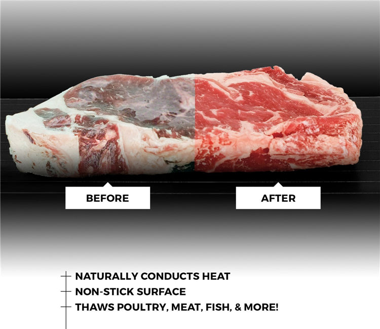 Fast Defrosting Aluminum Tray